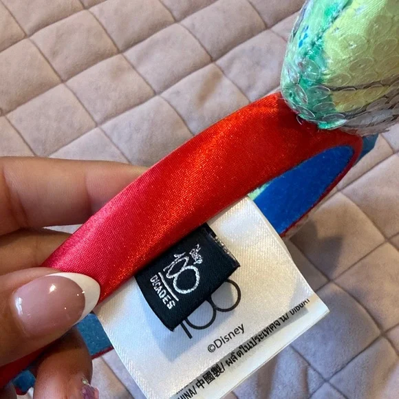 Disney Snow White Inspired Ears Headband with Blue and Red Accents - Picture 2 of 5